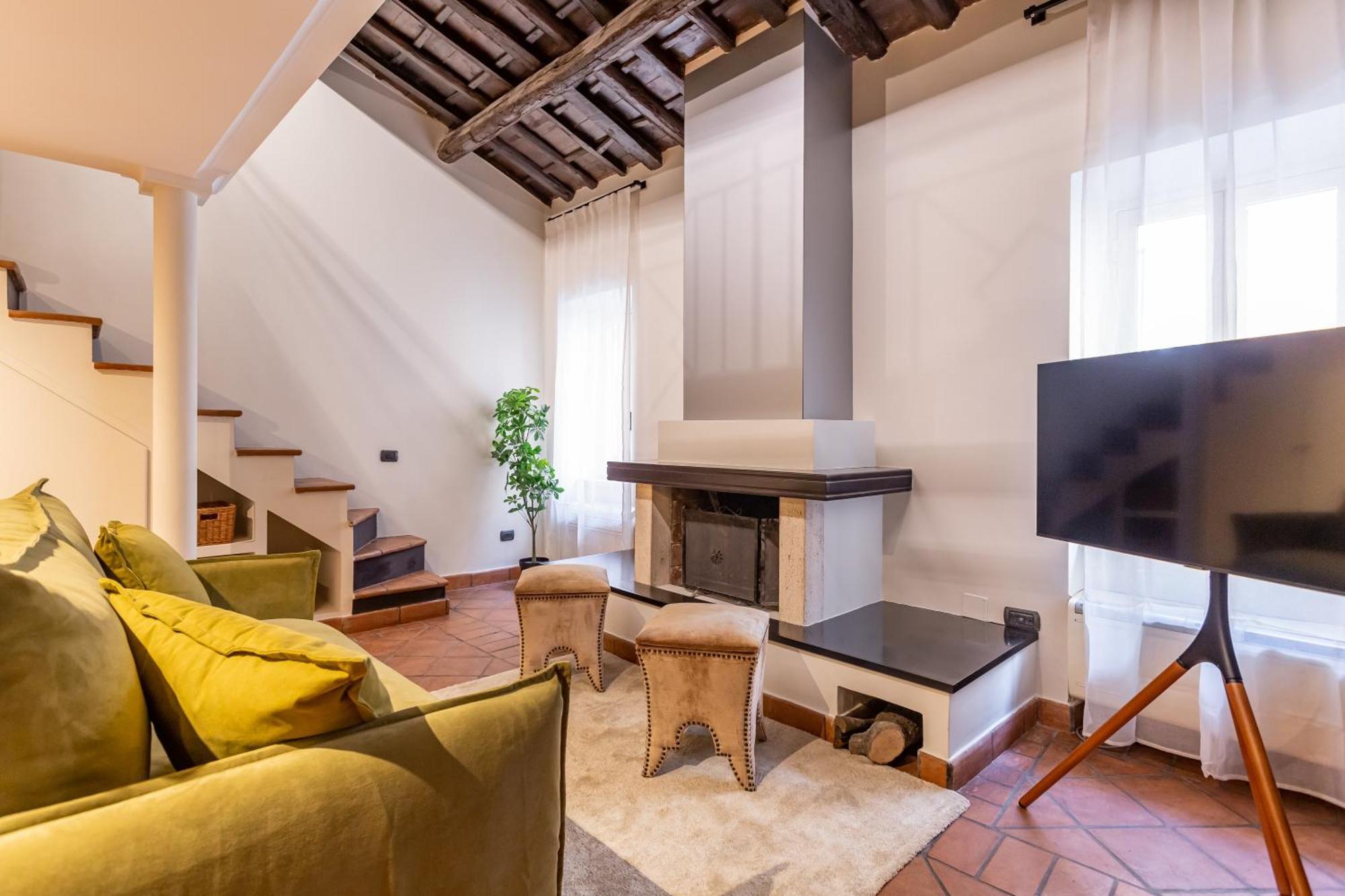 Art House Trastevere Luxury Apartment Roma Ngoại thất bức ảnh